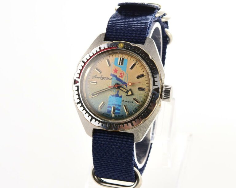 Vintage soviet Vostok Amphibia Albatros mechanical wristwatch
