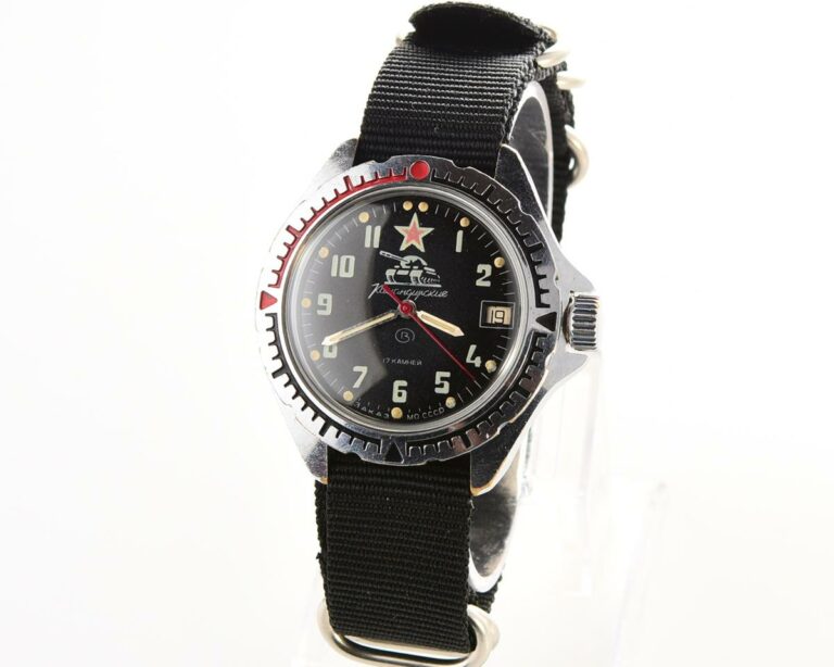 Vostok Komandirskie TANK mechanical watch limited series – “Zakaz MO CCCP”