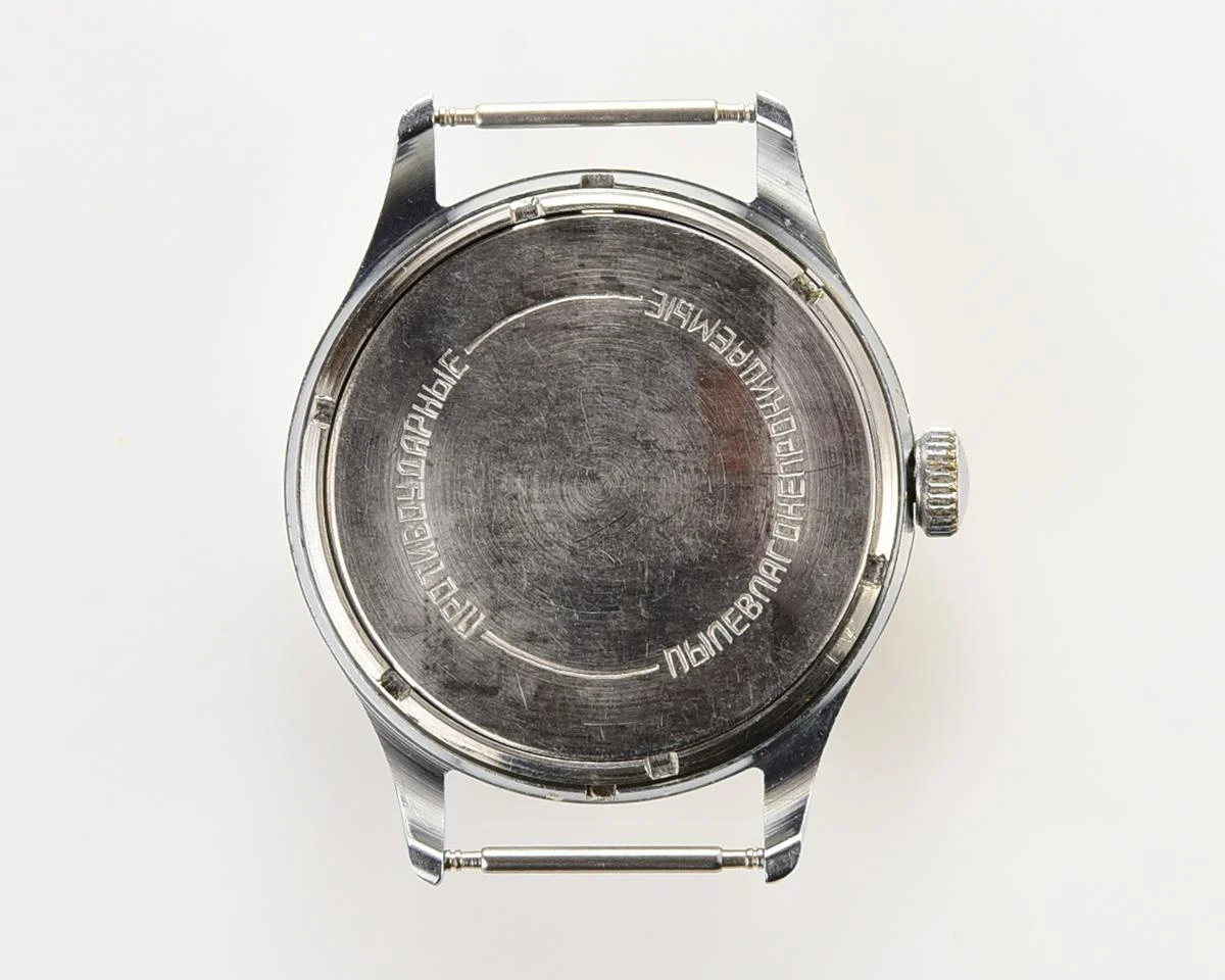Soviet Volna 22 jewels vintage mechanical watch with NATO handmade genuine leather strap