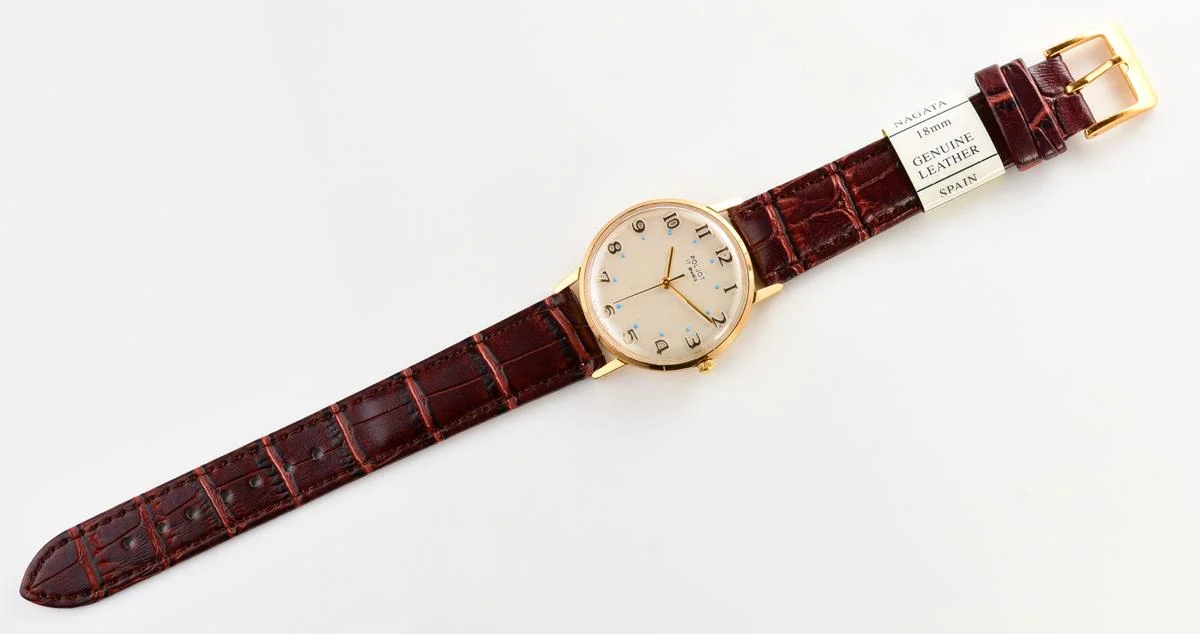 Beautiful vintage mechanical Poljot, gold-plated AU20