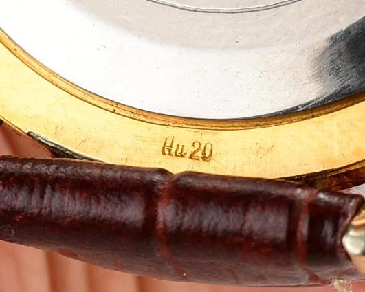 Beautiful vintage mechanical Poljot, gold-plated AU20