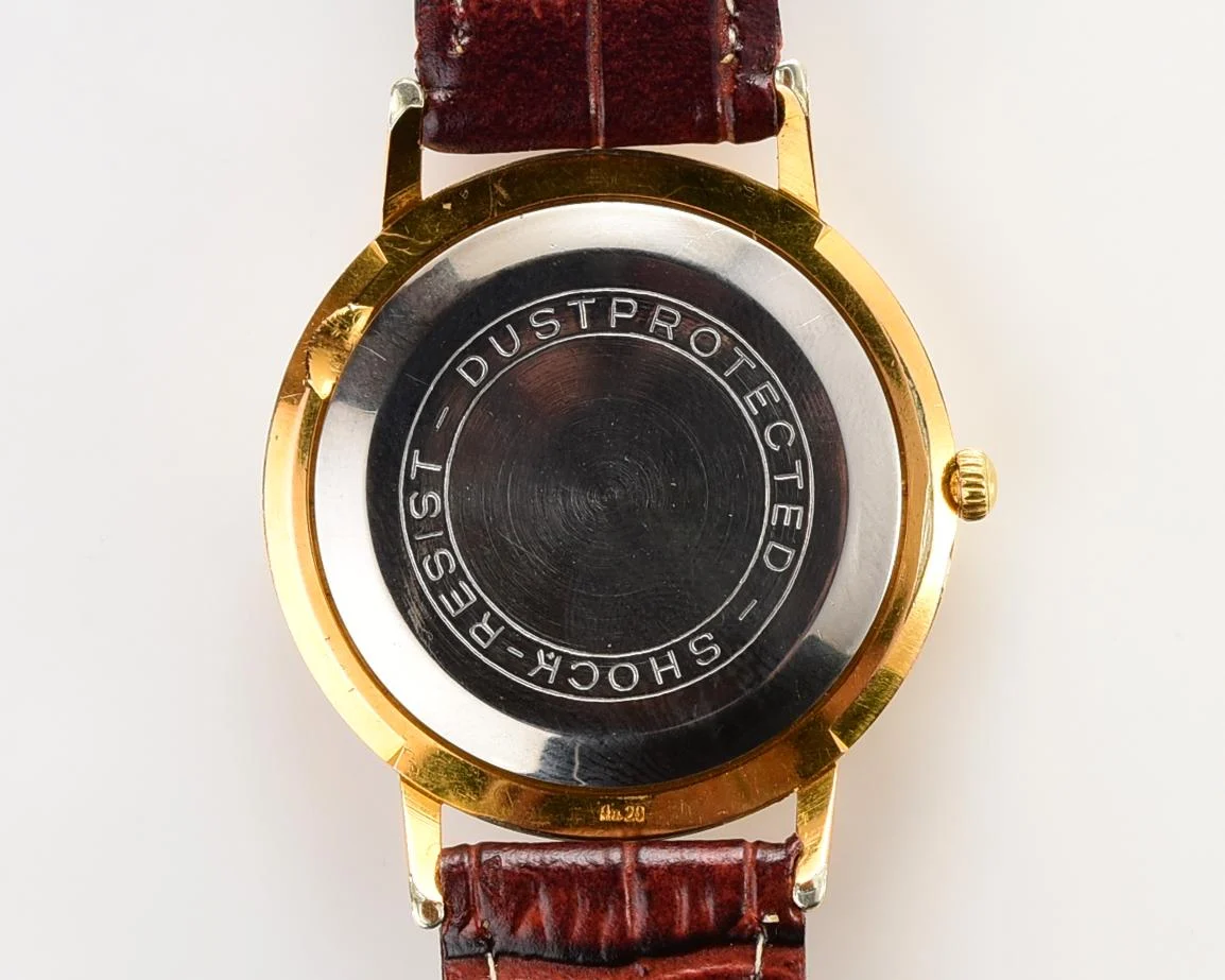 Beautiful vintage mechanical Poljot, gold-plated AU20