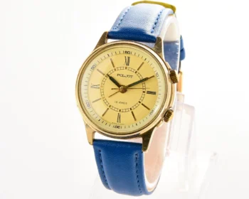 Soviet Poljot mechanical watch with alarm clock function!