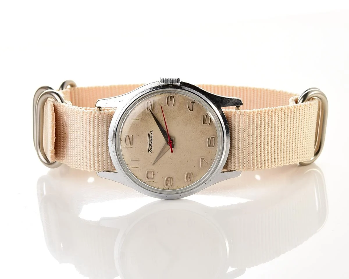 Vintage Soviet wristwatch Raketa Baltica