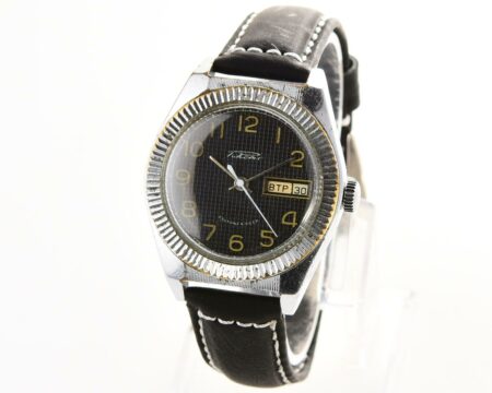 RAKETA vintage mechanical wrist watch with double calendar