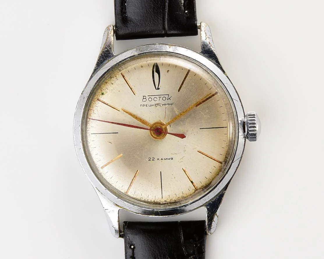 Original Soviet Wostok (Vostok) mechanical wrist watch from 1958, early domestic version!