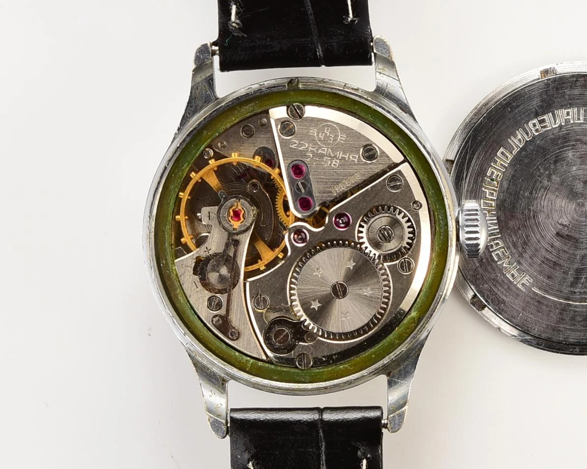 Original Soviet Wostok (Vostok) mechanical wrist watch from 1958, early domestic version!