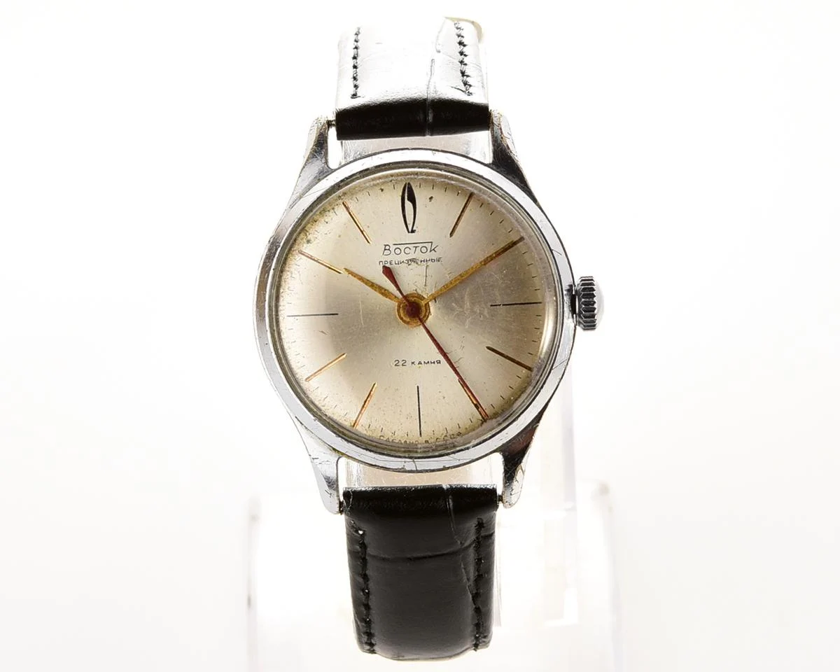 Original Soviet Wostok (Vostok) mechanical wrist watch from 1958, early domestic version!