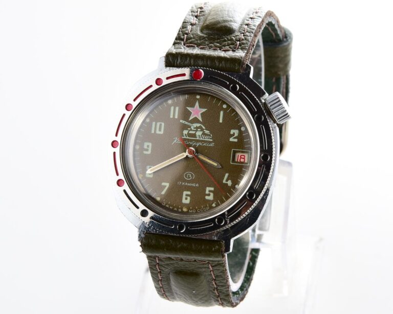 Vostok Komandirskie TANK mechanical watch limited series – “Zakaz MO CCCP”
