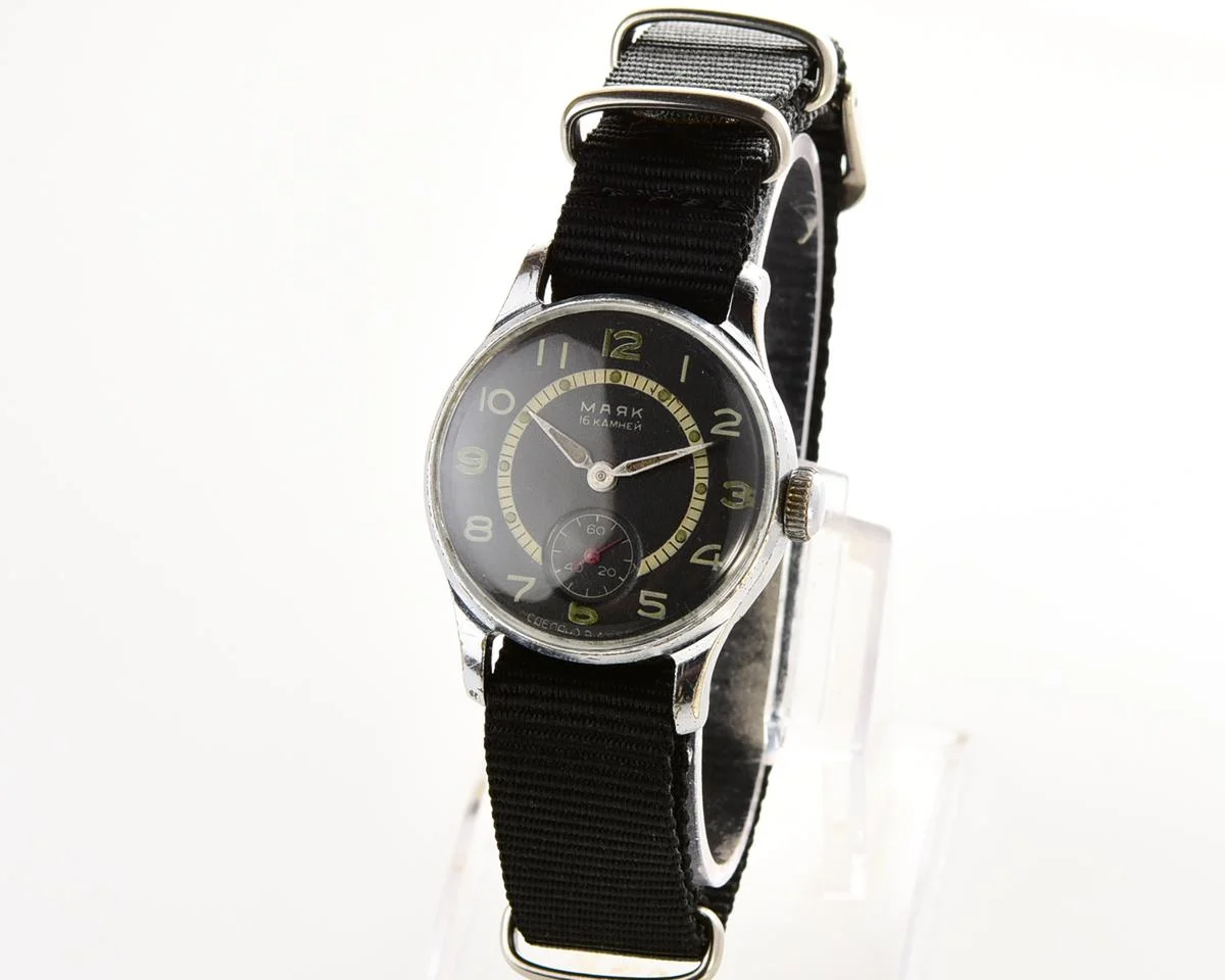 Vintage Soviet Mayak mechanical watch