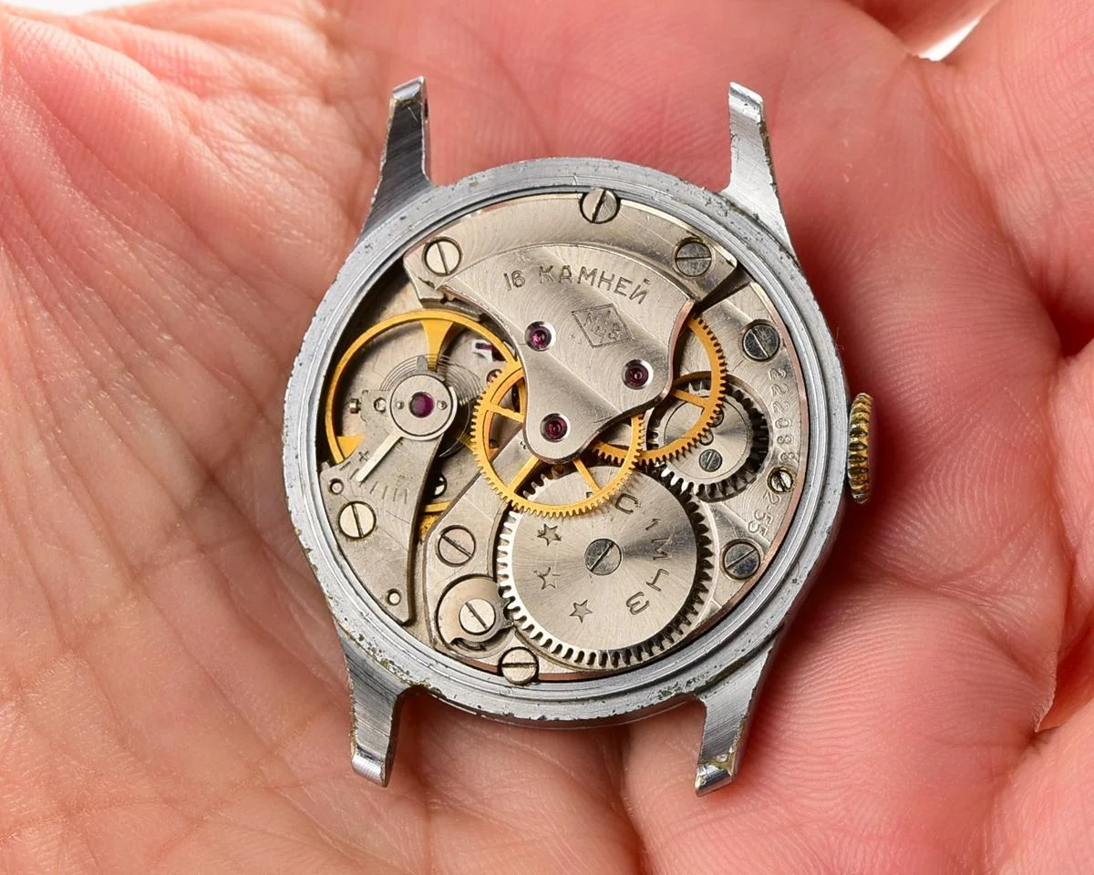 Vintage Moskva Soviet mechanical watch, from 1955!