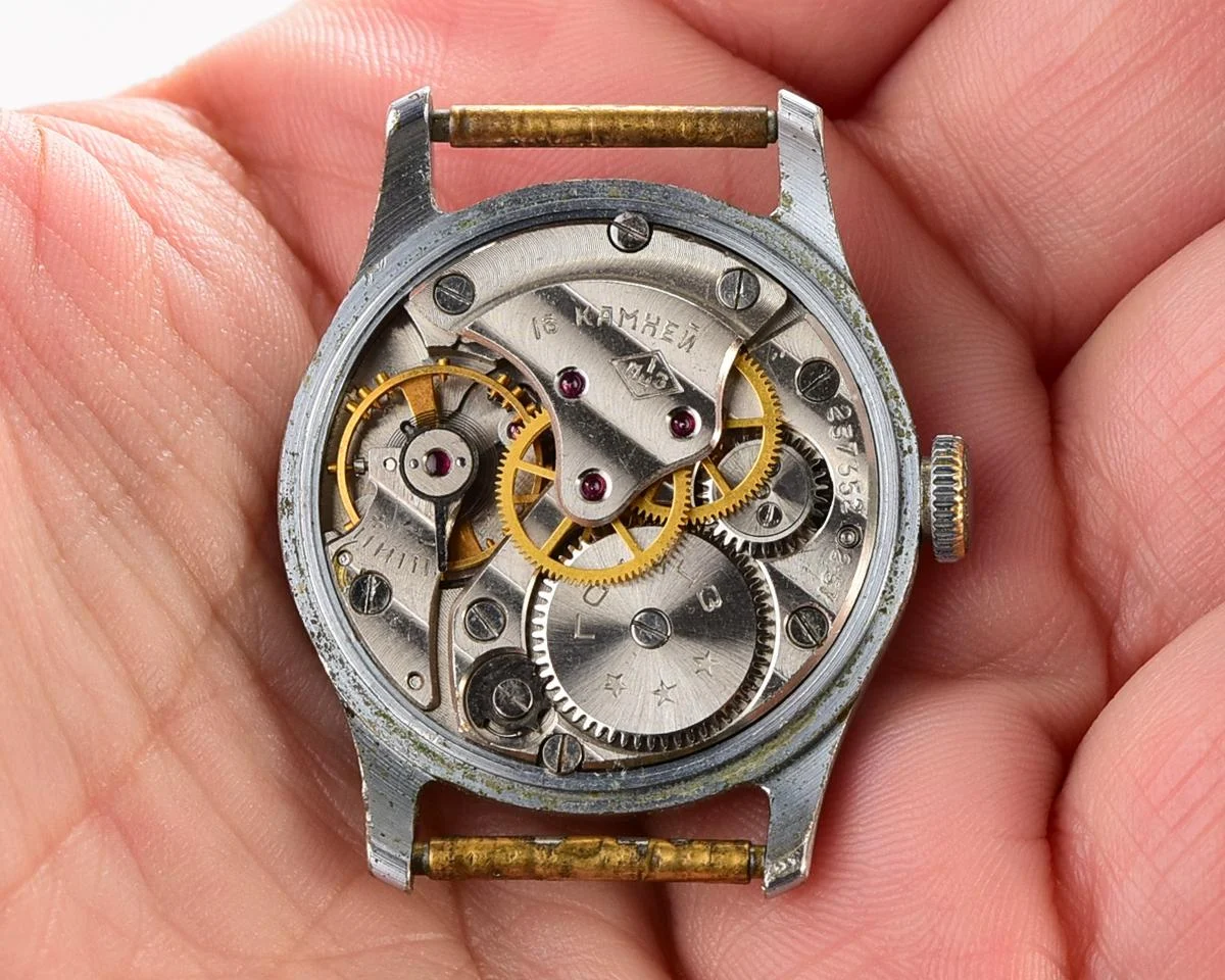 Vintage Moskva Soviet mechanical watch