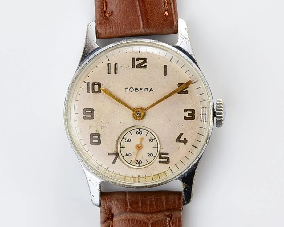 Excellent Soviet mechanical Pobeda, ChChZ, 4th quarter of 1955