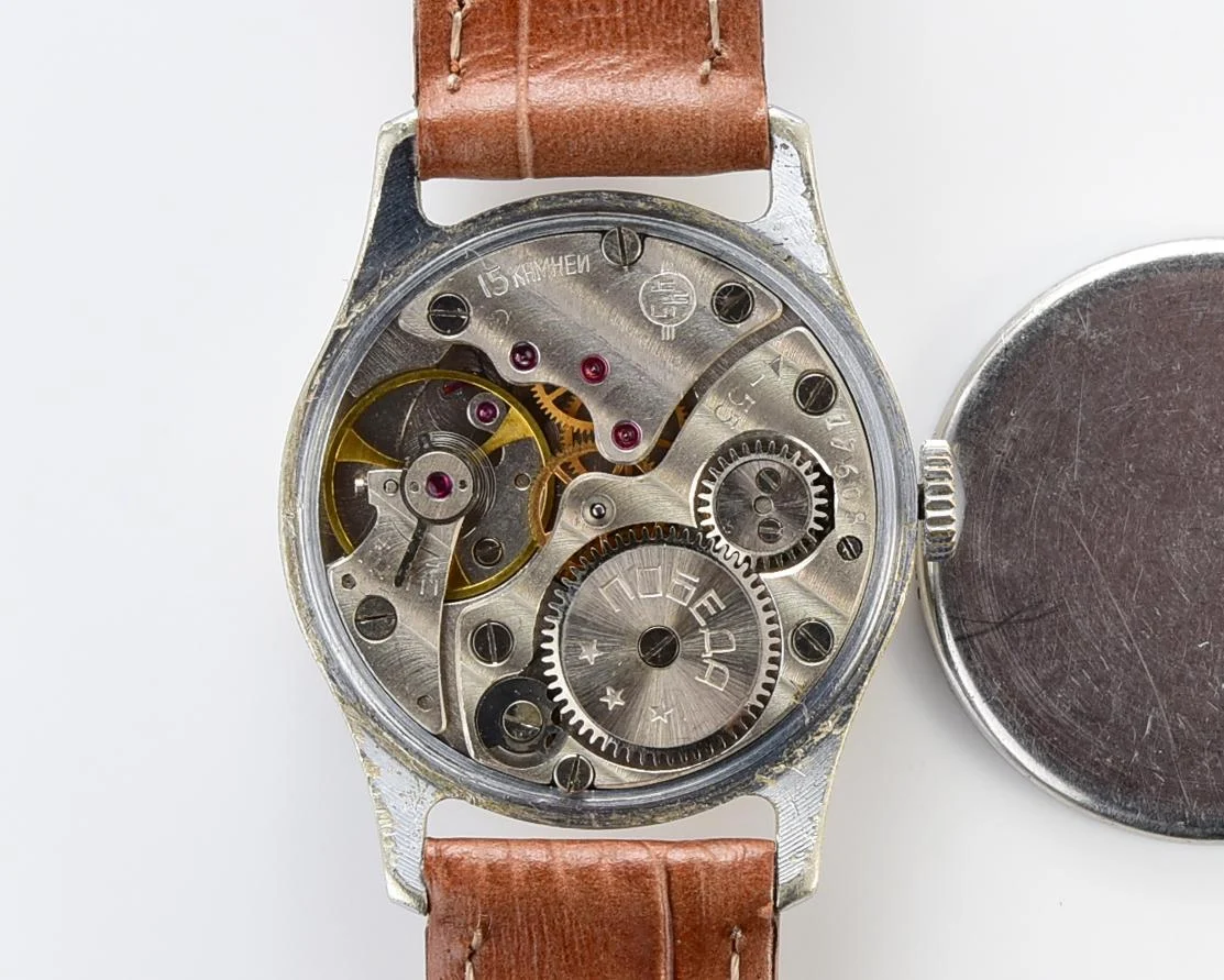 Excellent Soviet mechanical Pobeda, ChChZ, 4th quarter of 1955