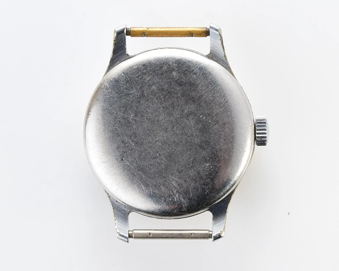 Vintage Pobeda watch with central seconds hand, from 1955