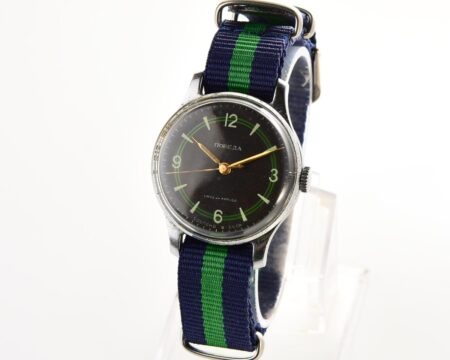 Vintage soviet mechanical POBEDA wrist watch