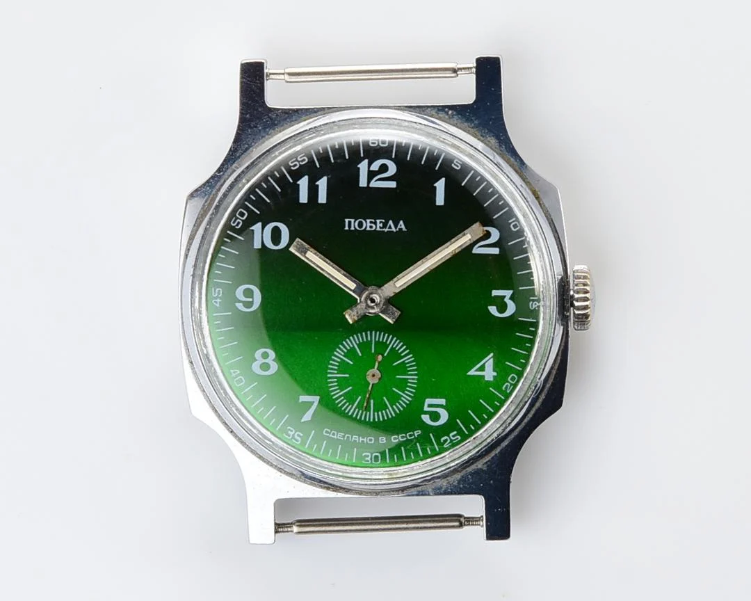 Pobeda Soviet mechanical wrist watch