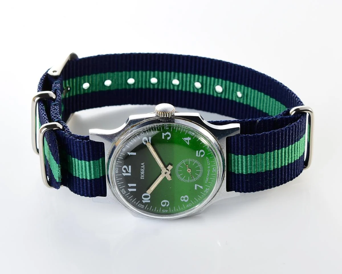Pobeda Soviet mechanical wrist watch