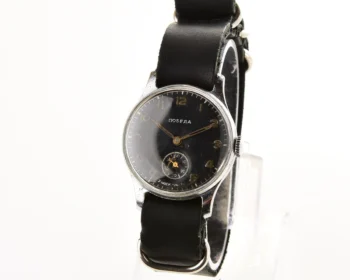 Vintage Soviet mechanical Pobeda wrist watch from 4th quarter 1955