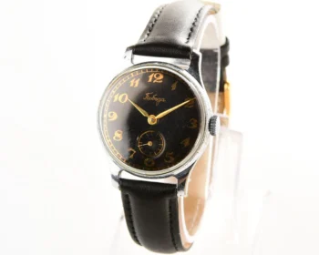 Vintage Soviet Pobeda mechanical wristwatch, PChZ, the 1st quarter of 1955