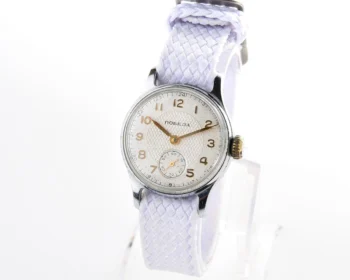 Soviet mechanical Pobeda watch in "hermetic" case, ChChZ, 1st quarter of 1957