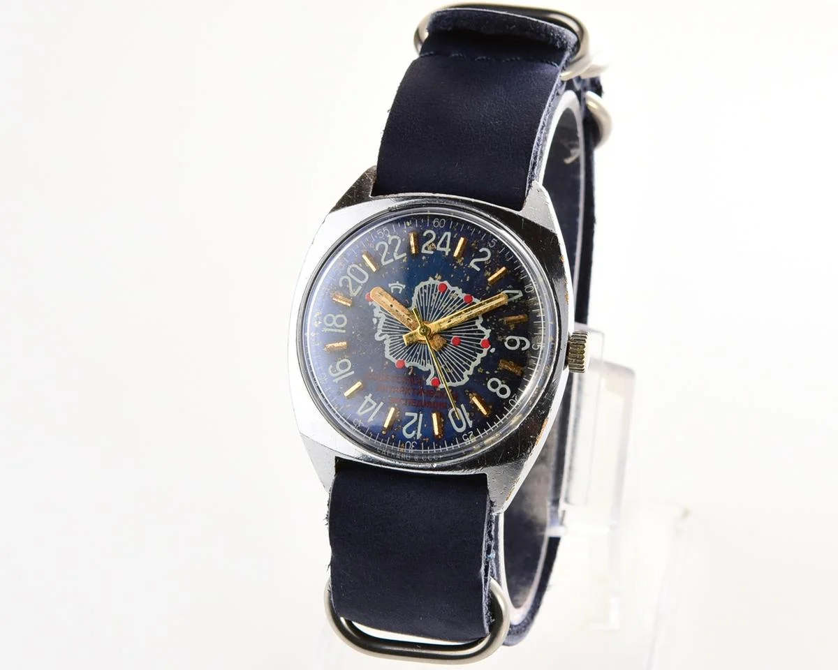 Raketa Soviet Antarctic Expedition, 24 hours watch