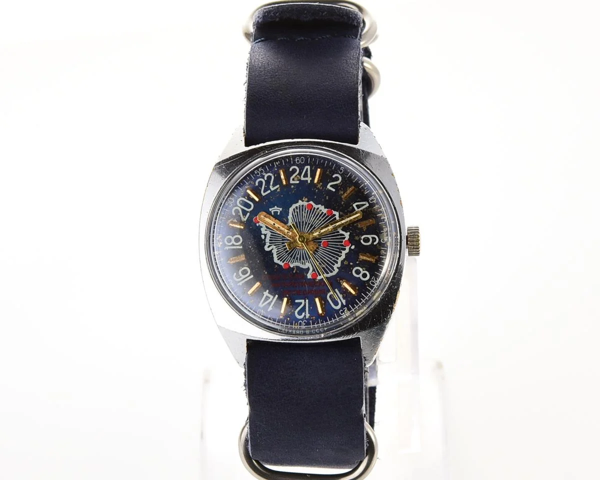 Raketa Soviet Antarctic Expedition, 24 hours watch