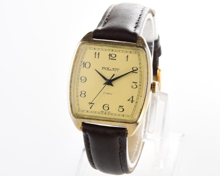 Soviet POLJOT mechanical wrist watch