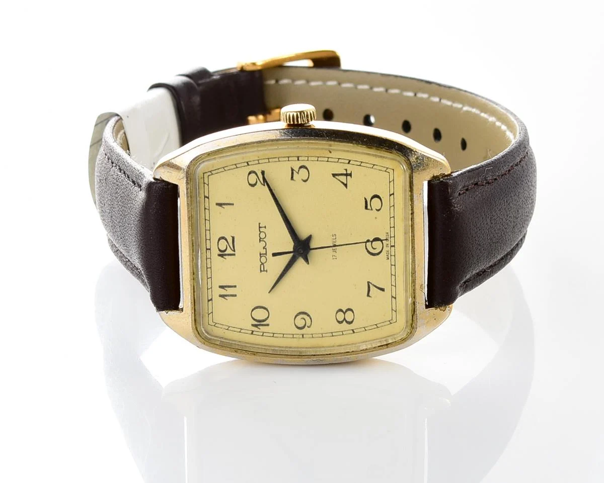 Soviet Poljot mechanical wrist watch