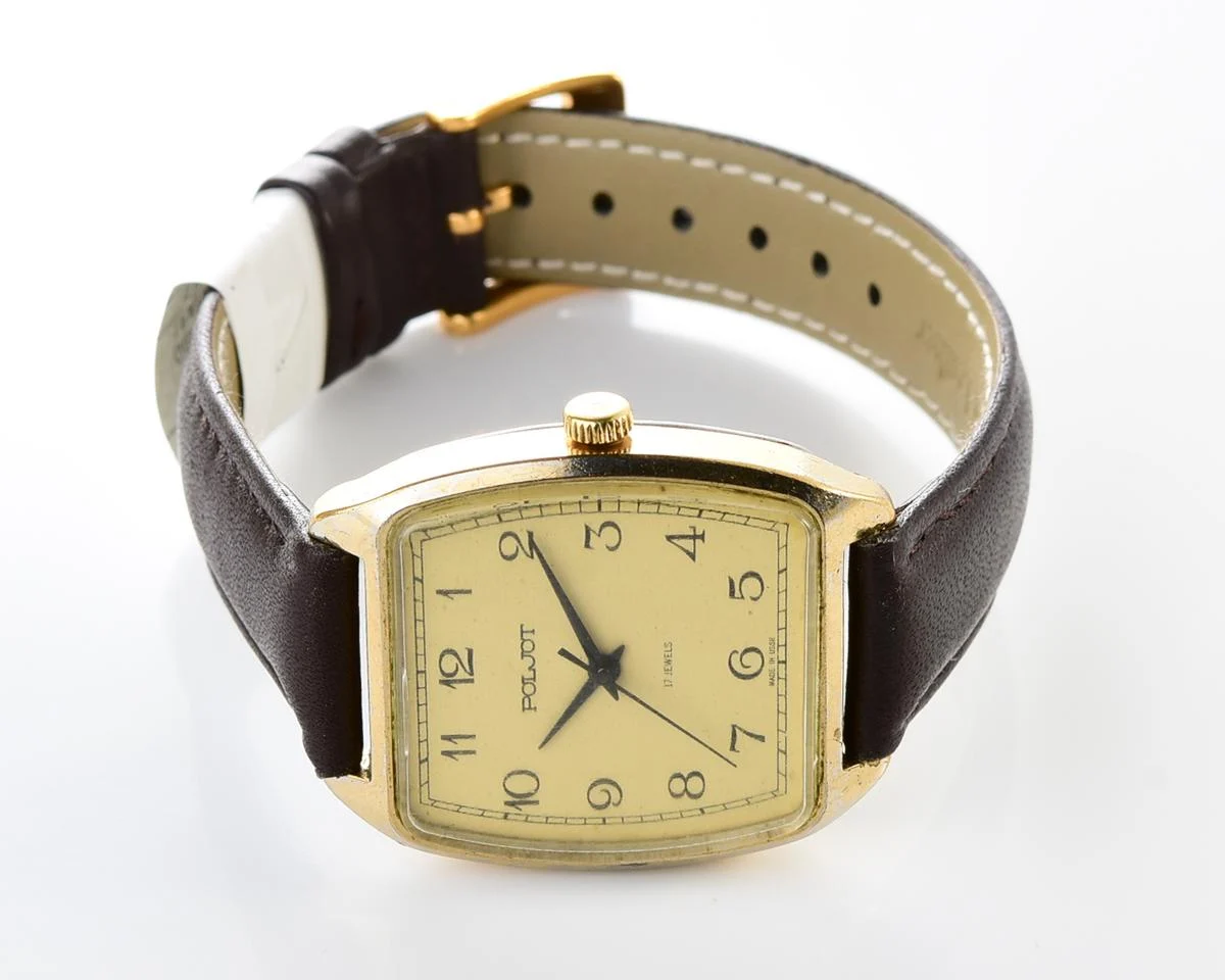 Soviet Poljot mechanical wrist watch
