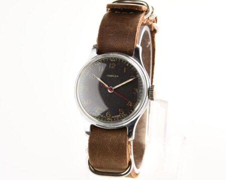 Excellent soviet vintage POBEDA watch with central seconds hand, from 1956!