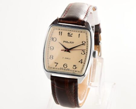 Soviet POLJOT mechanical wrist watch