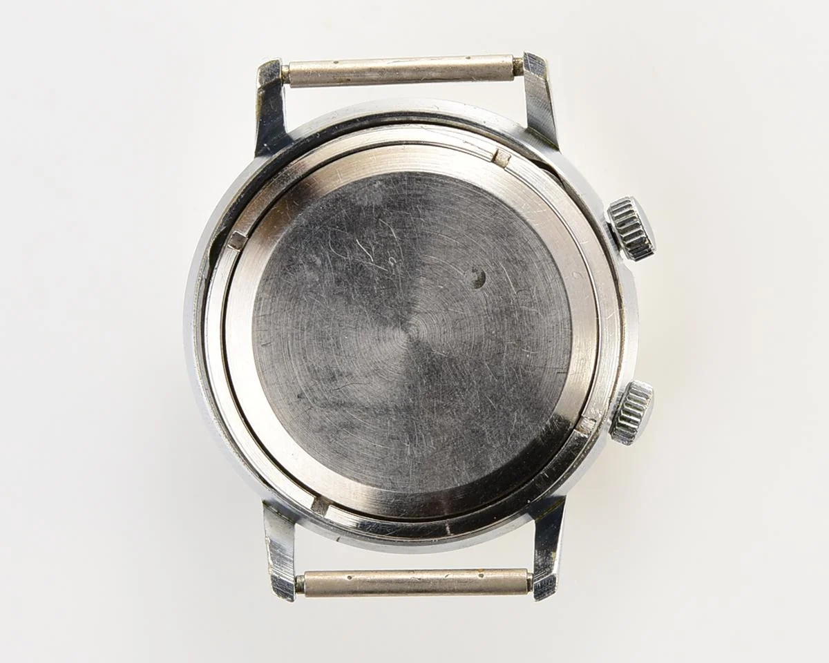 Soviet Poljot mechanical watch with alarm clock function