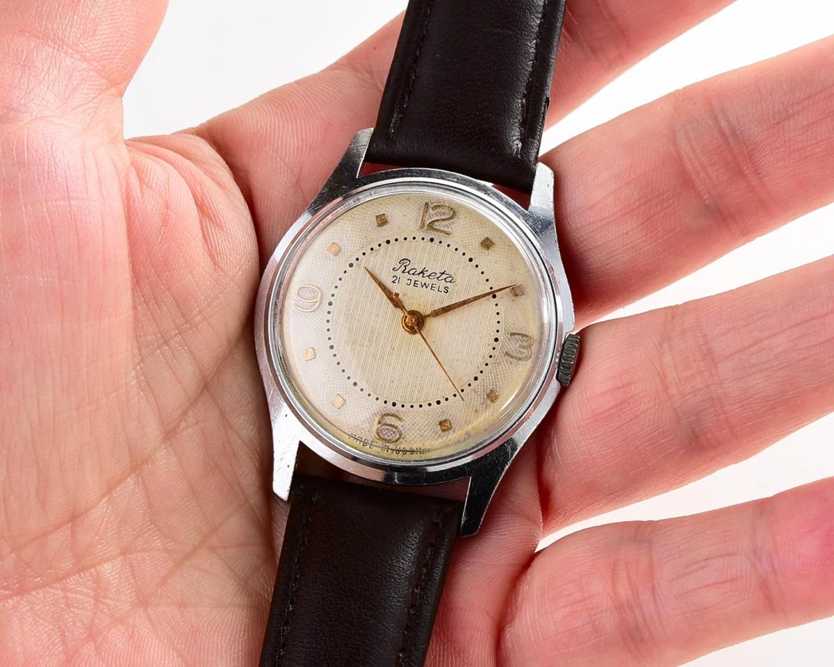 Vintage Raketa Baltica watch