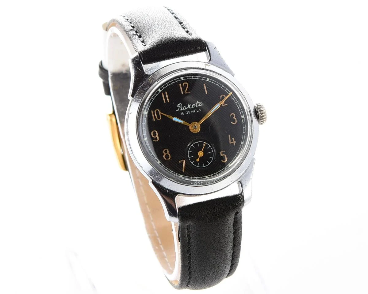 Vintage Soviet Raketa wrist watch