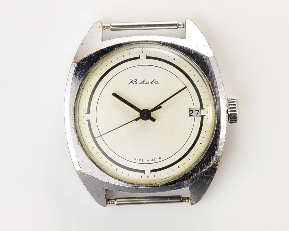 Vintage Soviet wrist watch Raketa