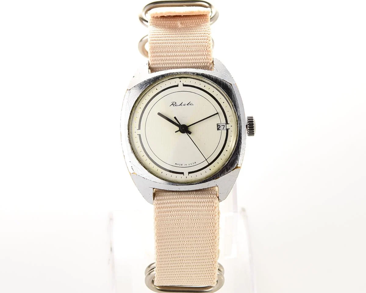 Vintage Soviet wrist watch Raketa