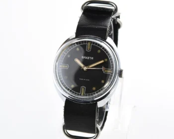 Soviet Raketa military style mechanical watch