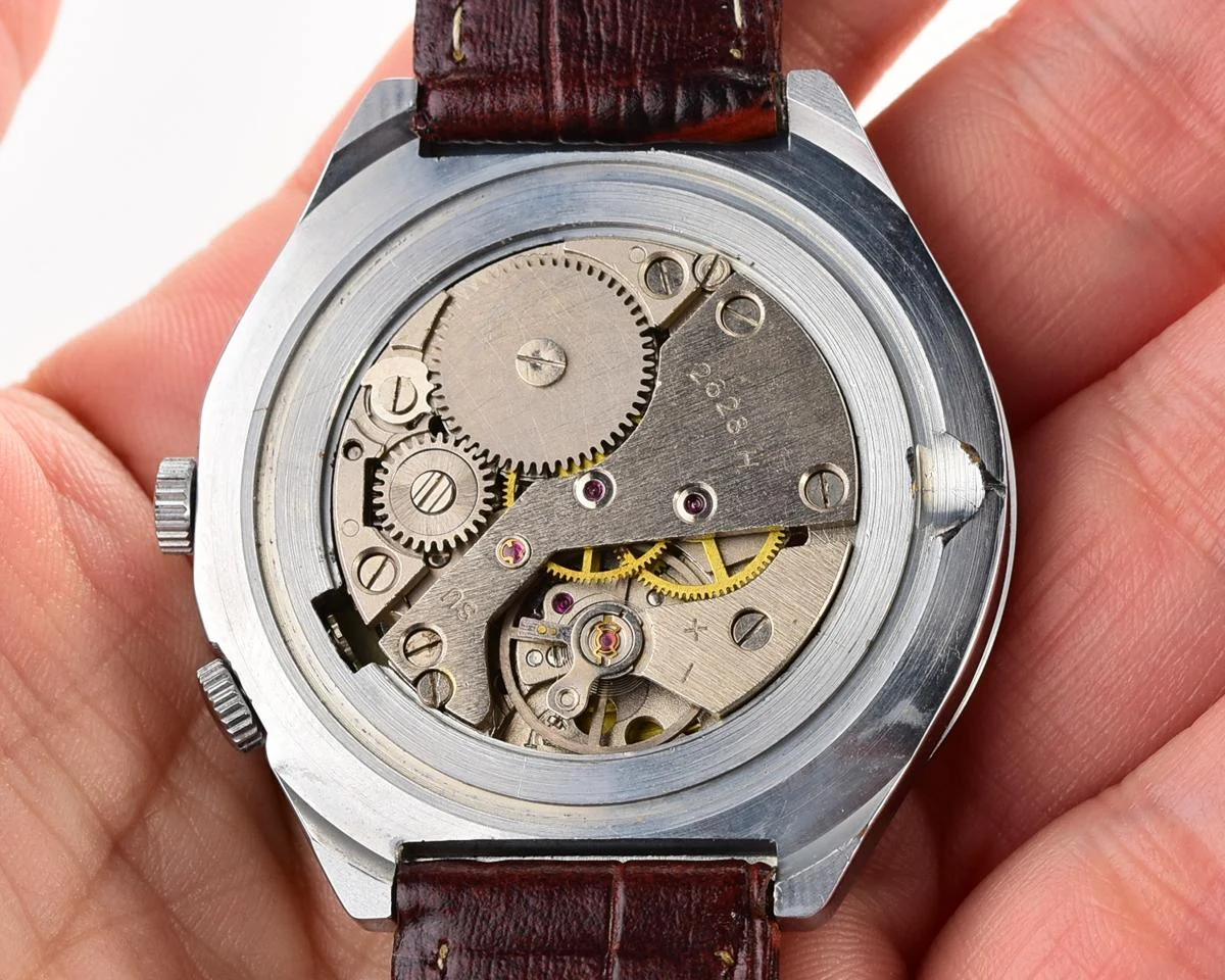 Soviet Raketa perpetual calendar mechanical watch