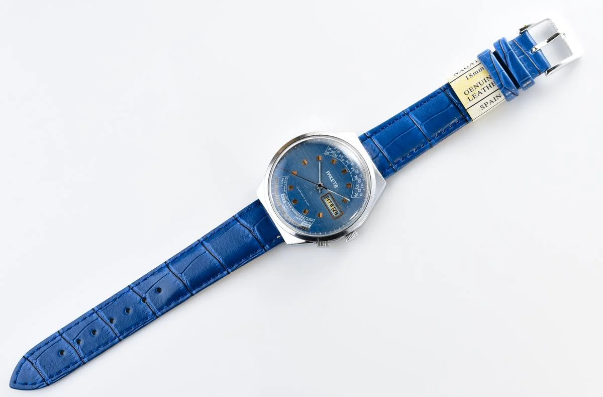 Soviet Raketa perpetual calendar watch