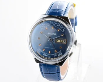 Soviet Raketa perpetual calendar watch