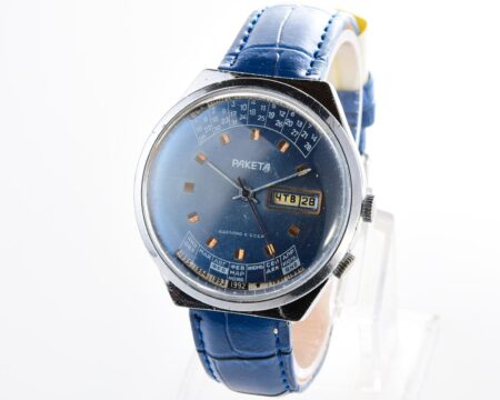 Soviet RAKETA perpetual calendar watch