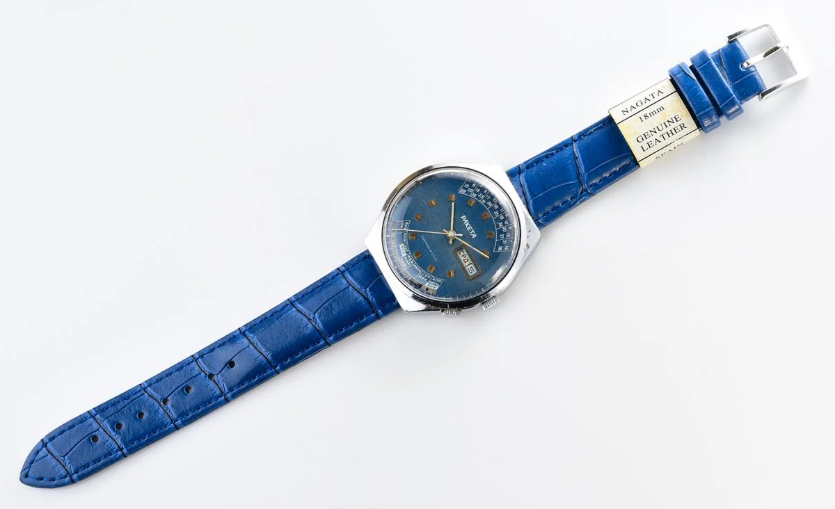 Soviet Raketa perpetual calendar watch