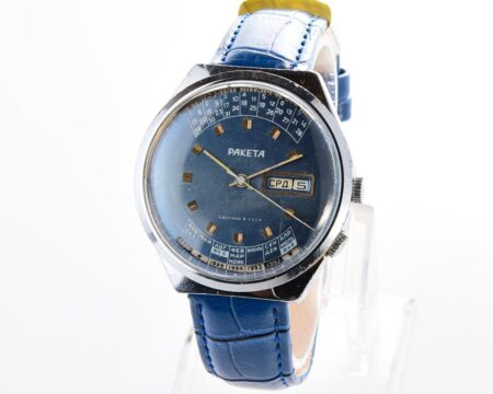 Soviet RAKETA perpetual calendar watch