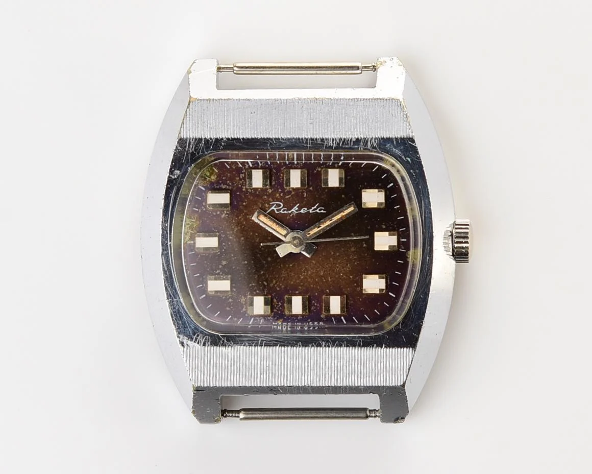 Raketa Baker vintage mechanical wrist watch