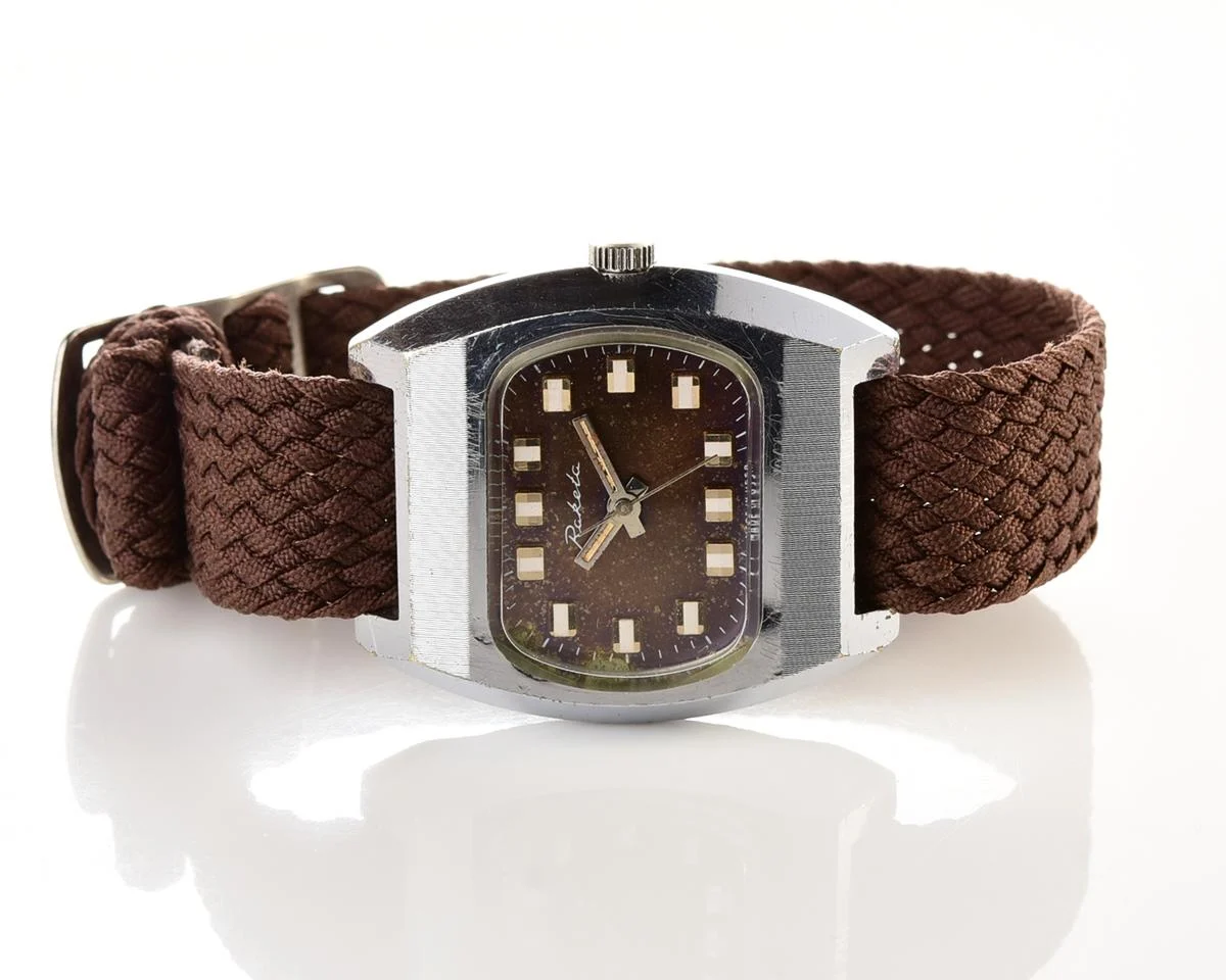 Raketa Baker vintage mechanical wrist watch