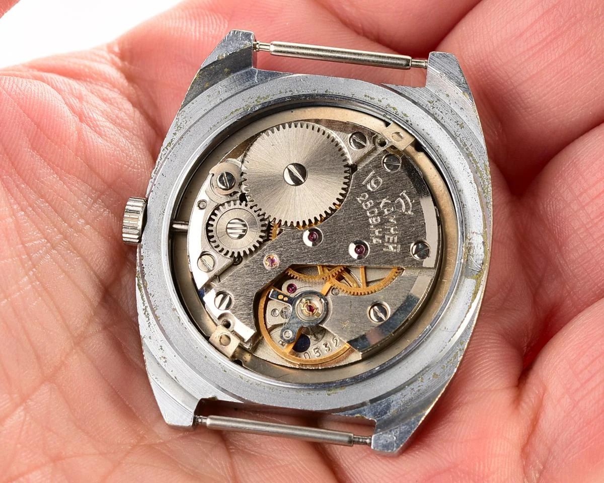 Raketa Baker vintage mechanical wrist watch
