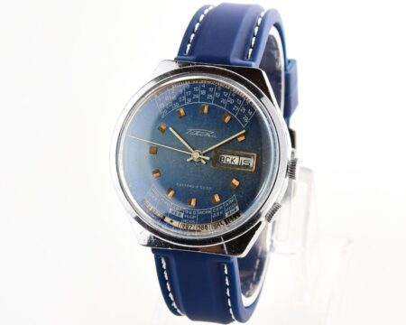 Soviet RAKETA perpetual calendar watch