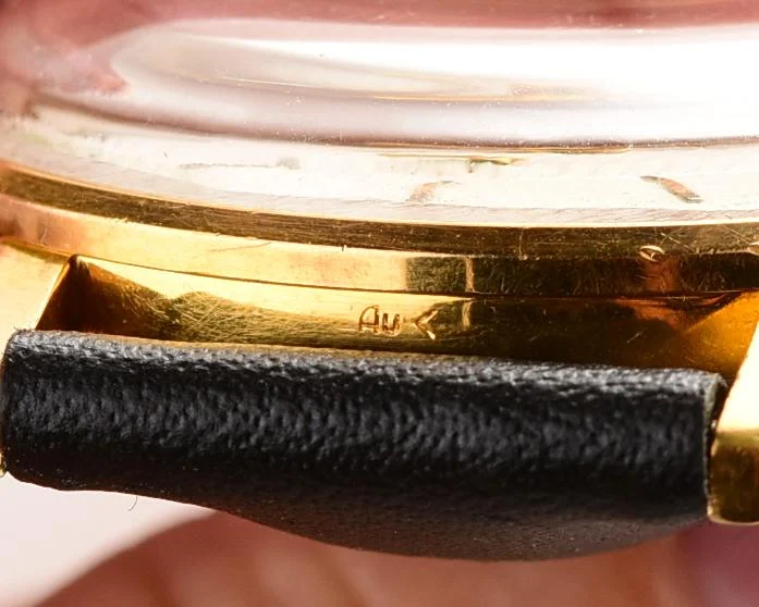 Vintage gold-plated Raketa mechanical watch