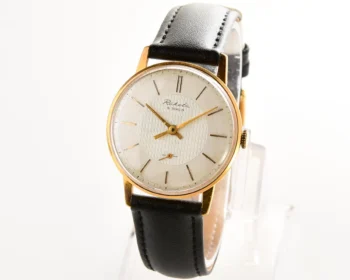 Vintage gold-plated Raketa mechanical watch